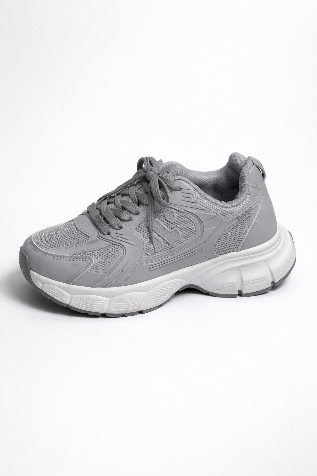 Chunky Grey Sneakers