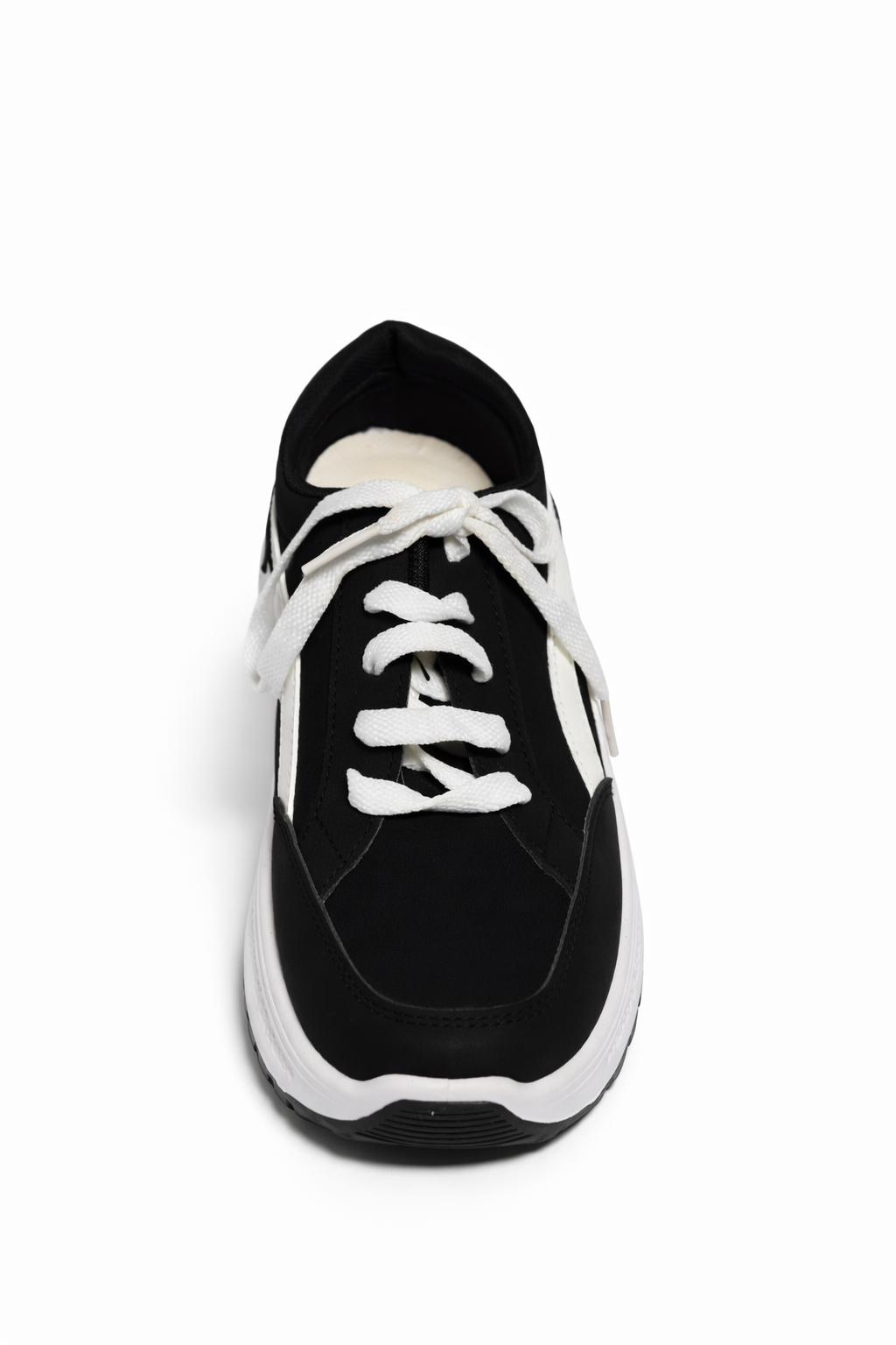 Black Air-Cushion Sneakers