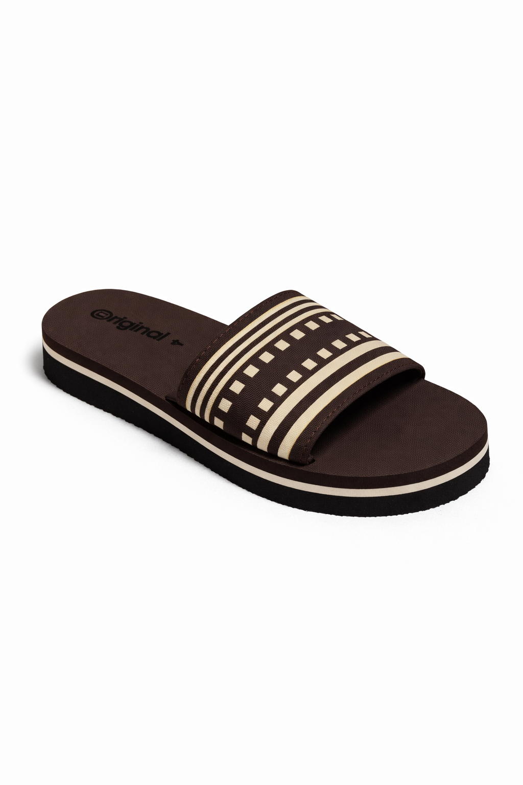 Brown platform slides