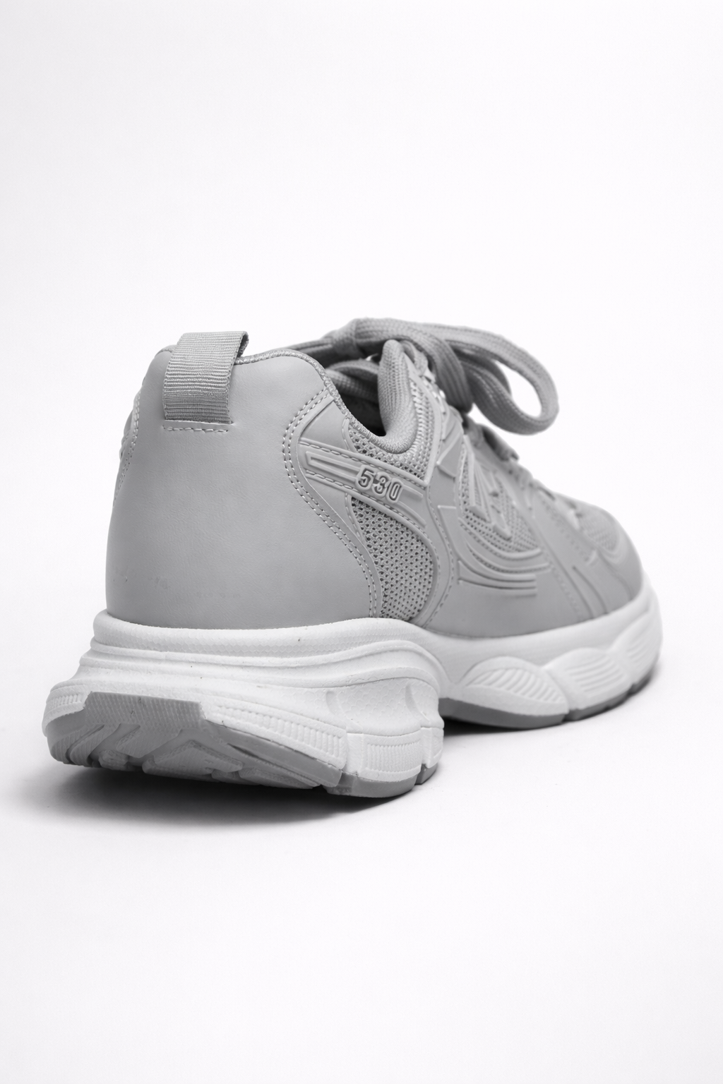 Chunky Grey Sneakers
